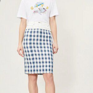 SJYP Linen and Cotton Blend Skirt - Size XS